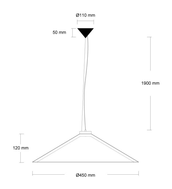 MONS 45 κρεμαστό φωτιστικό