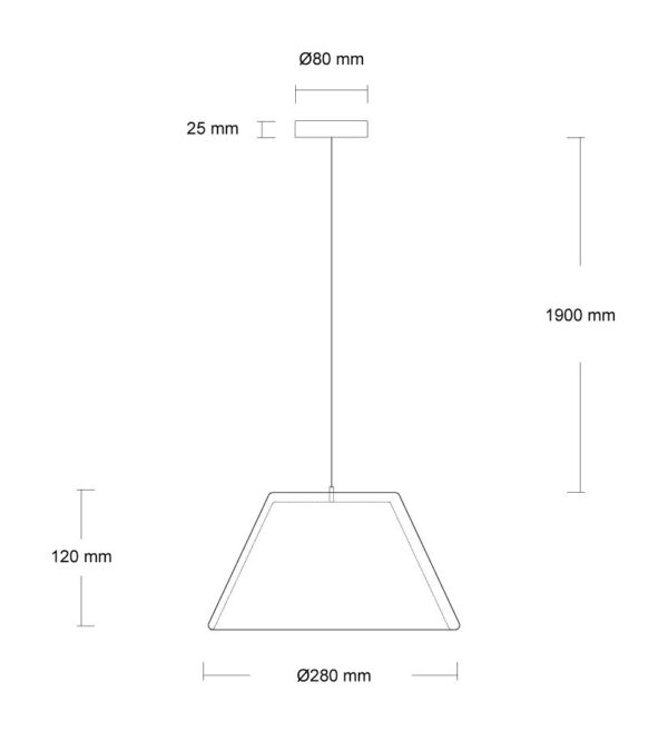 MONS 28 κρεμαστό φωτιστικό