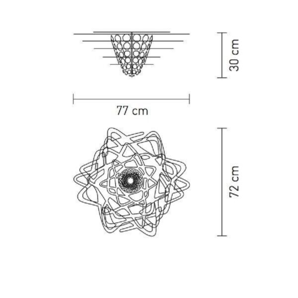 AURORA φωτιστικό οροφής