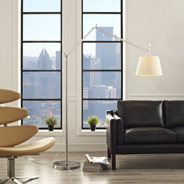 TOLOMEO MEGA LED φωτιστικό δαπέδου - διαχύτης από περγαμηνή