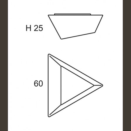 TANA SMALL φωτιστικό οροφής - τοίχου