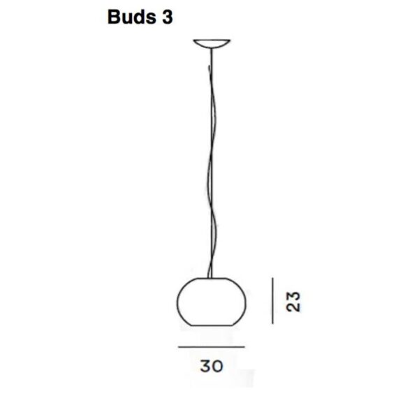 BUDS 3 κρεμαστό φωτιστικό