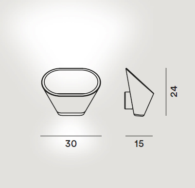 APLOMB φωτιστικό τοίχου