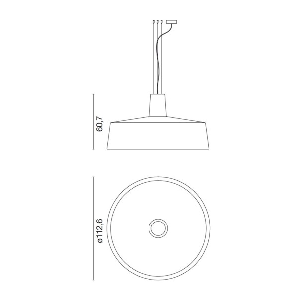 SOHO D112 OUTDOOR κρεμαστό φωτιστικό