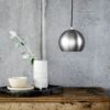 1180_7 BALL κρεμαστό φωτιστικό - μεταλλικά φινιρίσματα