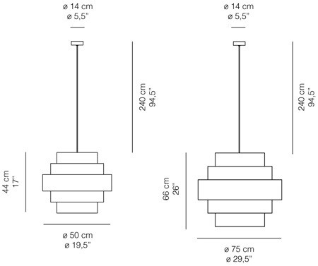 SUN κρεμαστό φωτιστικό