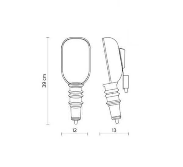 WORK IN PROGRESS φωτιστικό τοίχου