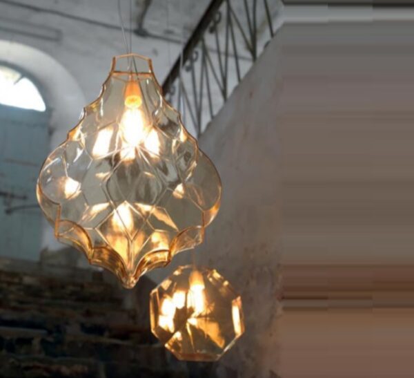 24 KARATI LARGE κρεμαστό φωτιστικό