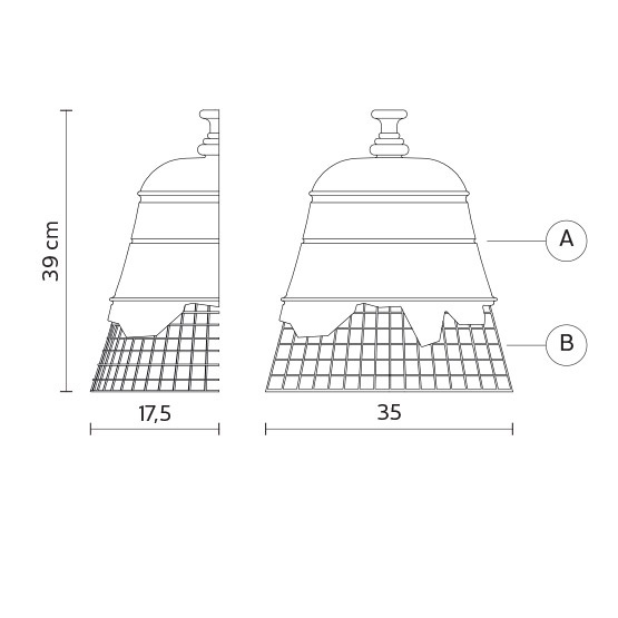 DOMENICA φωτιστικό τοίχου
