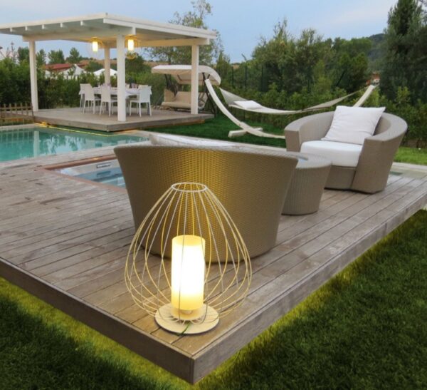 1364_2 CELL φωτιστικό δαπέδου/επιτραπέζιο εξωτερικού χώρου