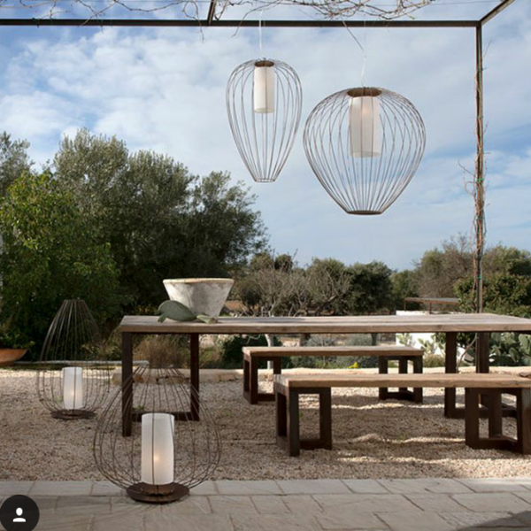 1364_5 CELL φωτιστικό δαπέδου/επιτραπέζιο εξωτερικού χώρου