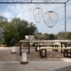 CELL OUTDOOR suspension lamp