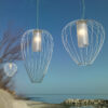 CELL OUTDOOR suspension lamp