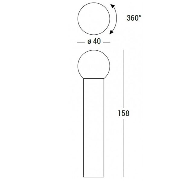 JE SUIS φωτιστικό δαπέδου