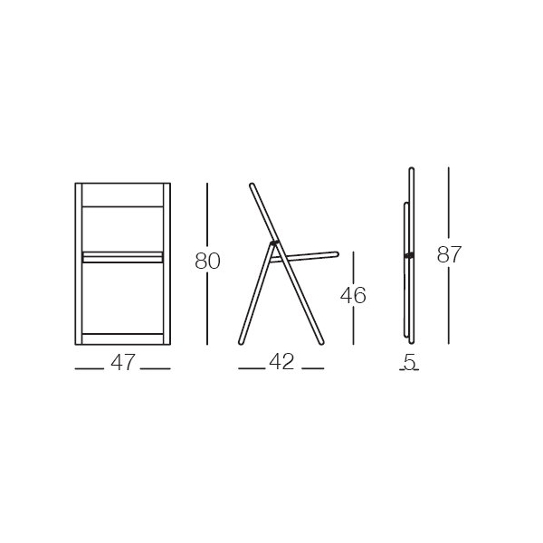 AVIVA καρέκλα - συσκευασία 2 τεμαχίων