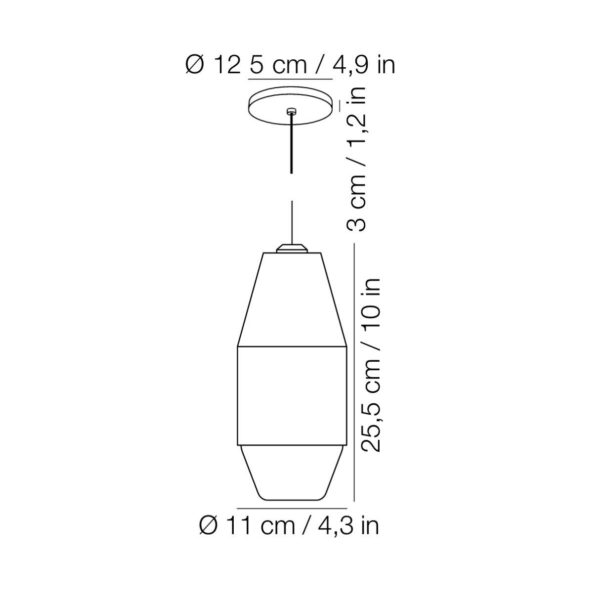 YUMA κρεμαστό φωτιστικό