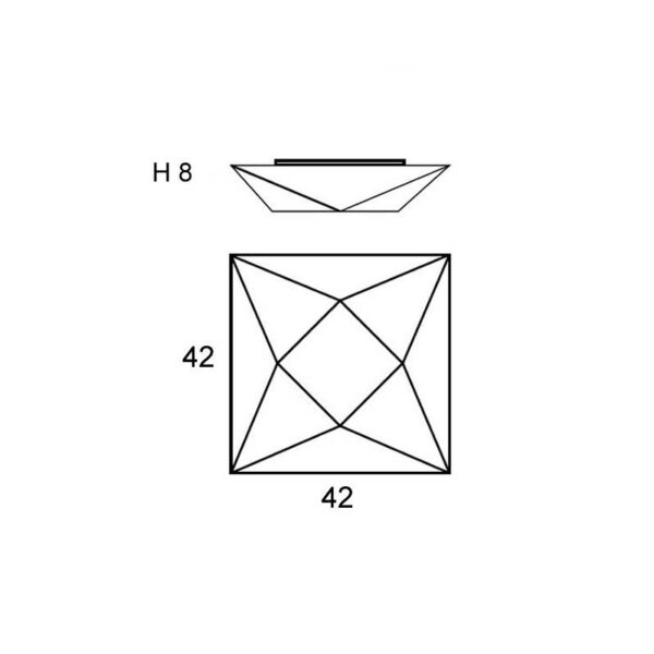 1452-a6acbbf129114f8db1759f56013701da POLARIS 42 φωτιστικό οροφής - τοίχου