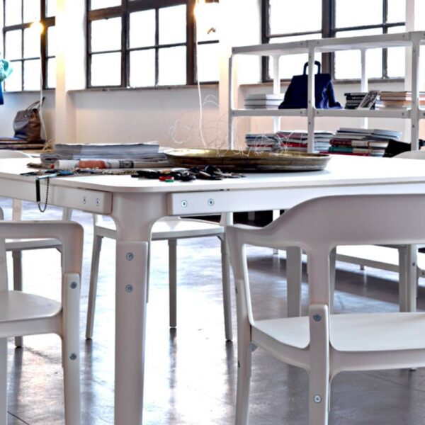 STEELWOOD τετράγωνο τραπέζι