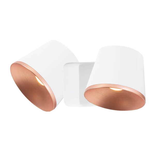 DRONE DOUBLE WHITE spot οροφής - τοίχου