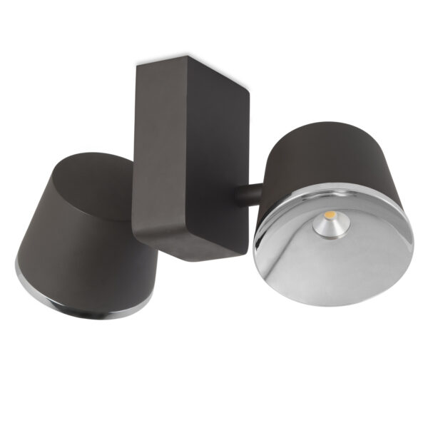 1616-mainImage DRONE DOUBLE BLACK spot οροφής - τοίχου