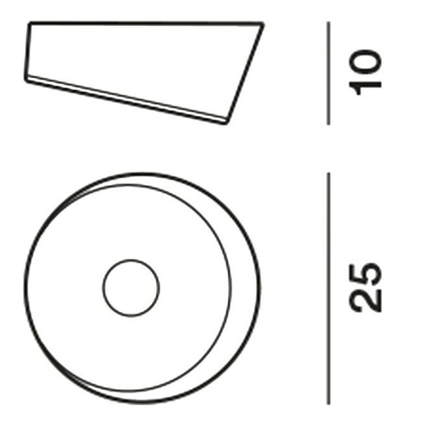 LUMIERE φωτιστικό οροφής ή τοίχου
