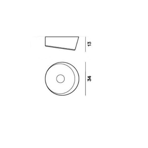 LUMIERE φωτιστικό οροφής ή τοίχου