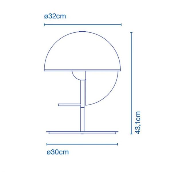 THEIA επιτραπέζιο φωτιστικό
