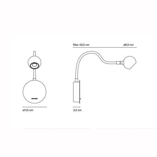 Nº8 φωτιστικό τοίχου