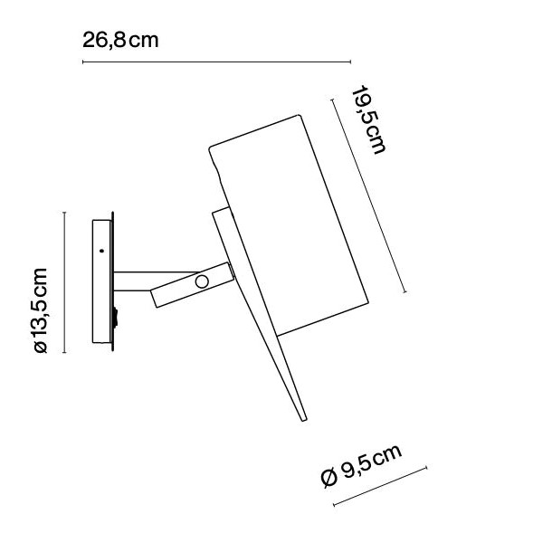 SCANTLING φωτιστικό τοίχου