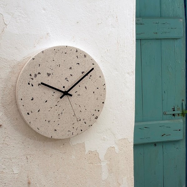 TEMPUS TERRAZZO ρολόι τοίχου