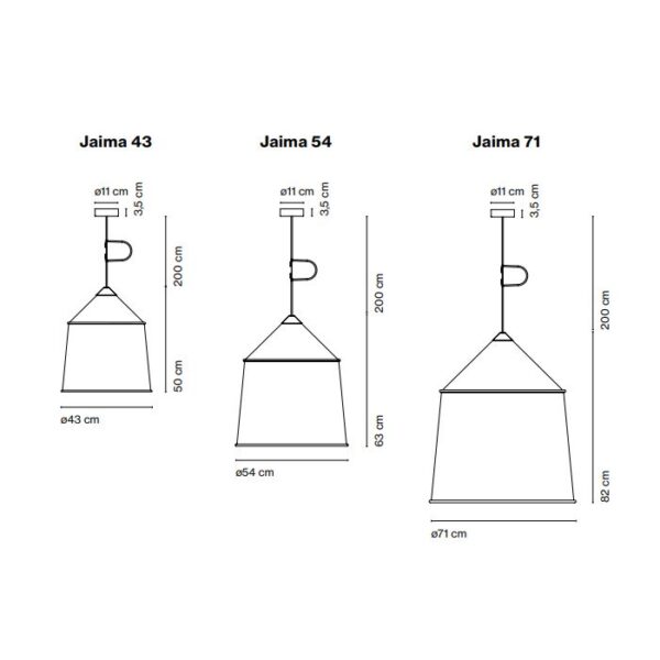 JAIMA OUTDOOR κρεμαστό φωτιστικό