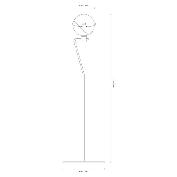 BALUNA floor lamp
