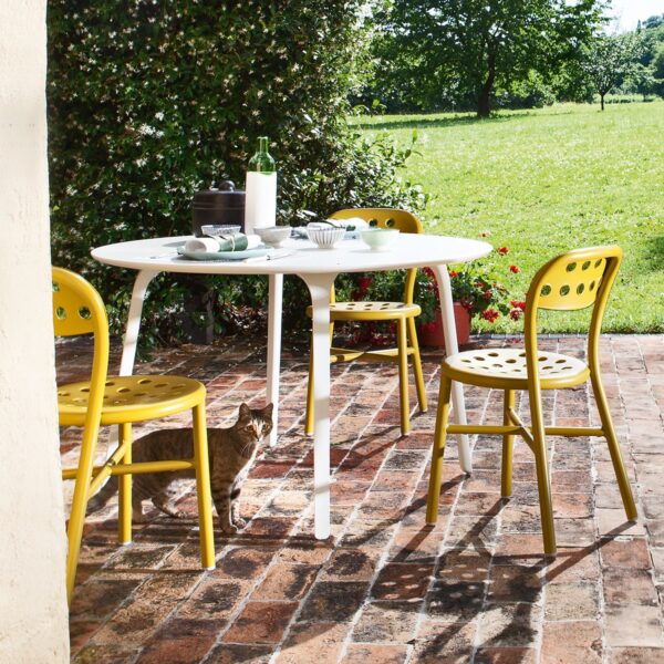 FIRST στρογγυλό τραπέζι εξωτερικού χώρου D 120cm