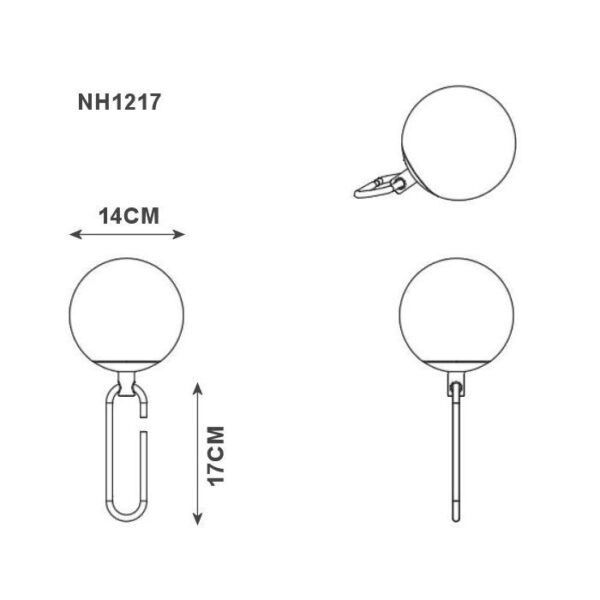 nh επιτραπέζιο φωτιστικό