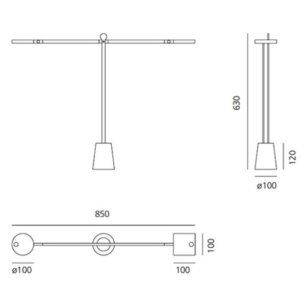 EQUILIBRIST επιτραπέζιο φωτιστικό