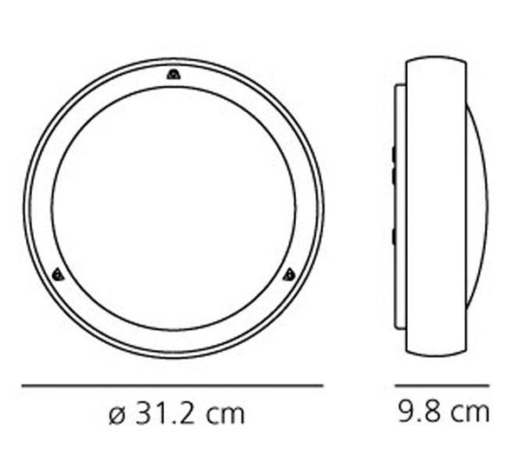 NIKI φωτιστικό οροφής - τοίχου