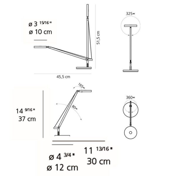 DEMETRA MICRO επιτραπέζιο φωτιστικό