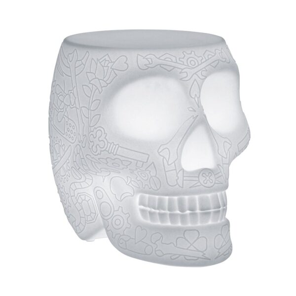 MEXICO φορητό φωτιζόμενο σκαμπό - βοηθητικό τραπέζι