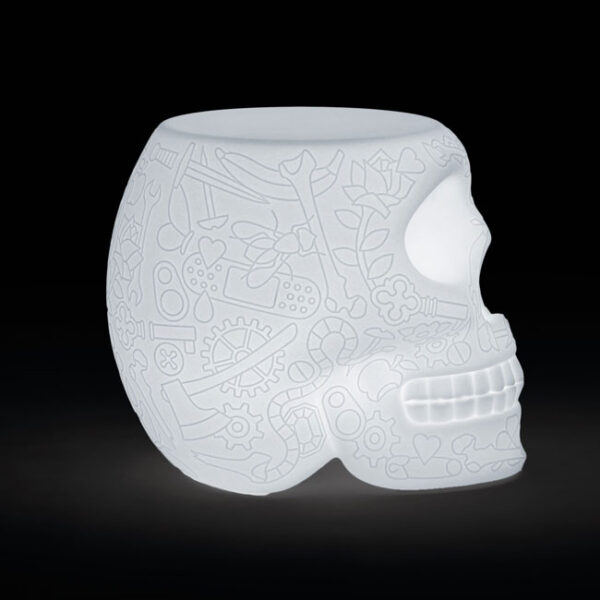 MEXICO φορητό φωτιζόμενο σκαμπό - βοηθητικό τραπέζι