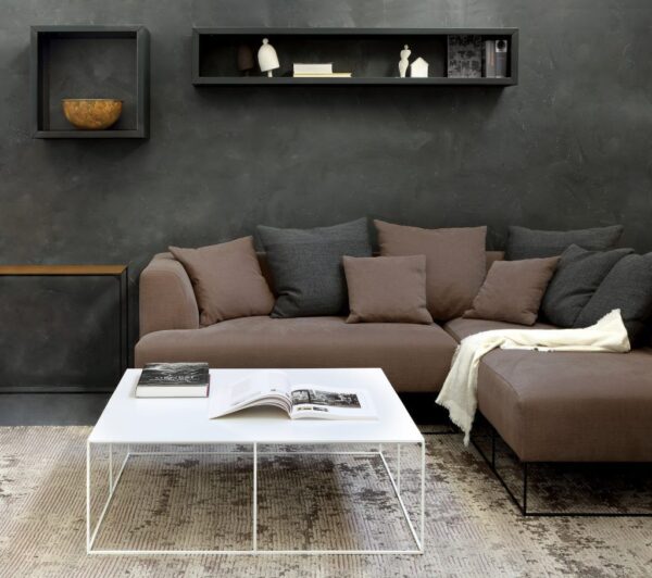 SLIM IRONY τετράγωνο τραπέζι σαλονιού