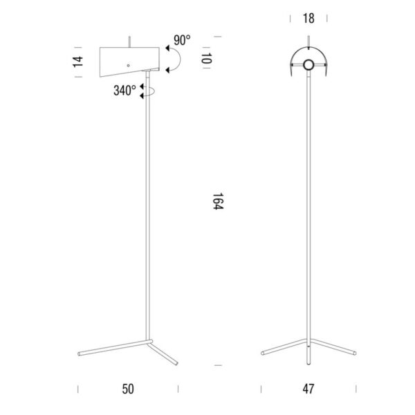 CLARITAS φωτιστικό δαπέδου