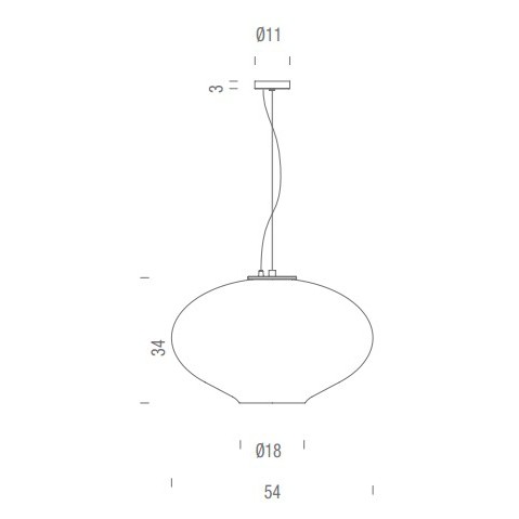 ANITA κρεμαστό φωτιστικό