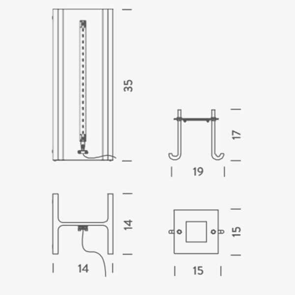 MAIS PLUS QUE CELA JE NE PEUX PAS φωτιστικό δαπέδου