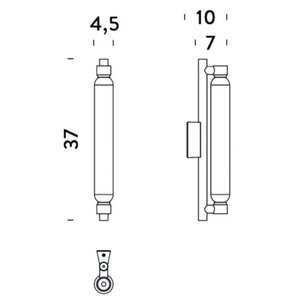 LA ROCHE φωτιστικό τοίχου