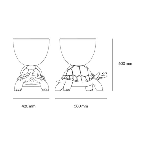 TURTLE CARRY γλάστρα - θήκη κρασιών