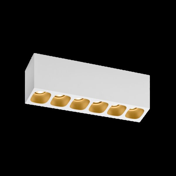 PIRRO 6.0 ορθογώνιο spot οροφής