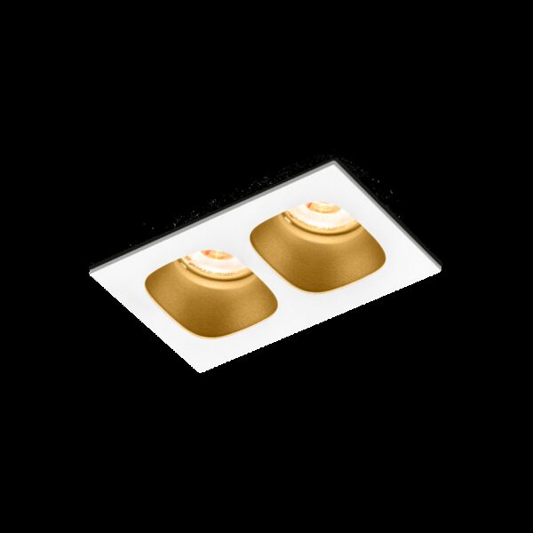 PIRRO 2.0 ορθογώνιο χωνευτό spot οροφής