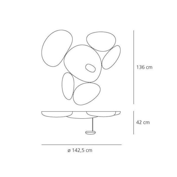 SKYDRO φωτιστικό οροφής