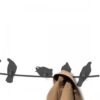 BIRDS ON WIRE κρεμάστρα τοίχου