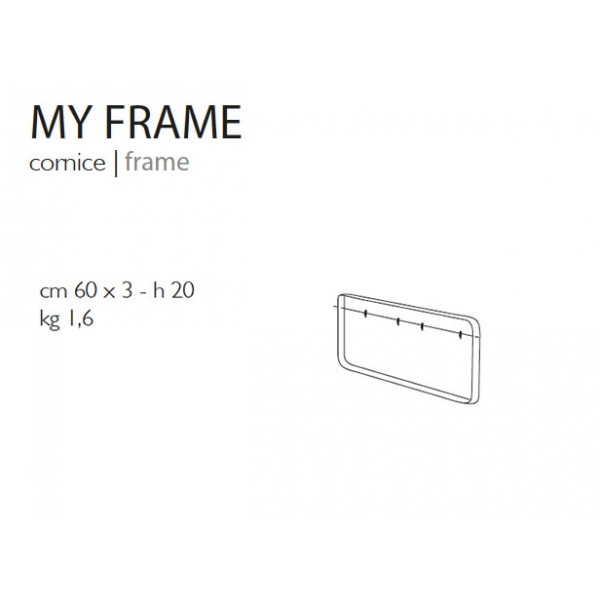 MY FRAME κορνίζα σε λευκό χρώμα